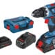 מברגה/מקדחה נטענת בוש BOSCH GSR 18V-60 C
