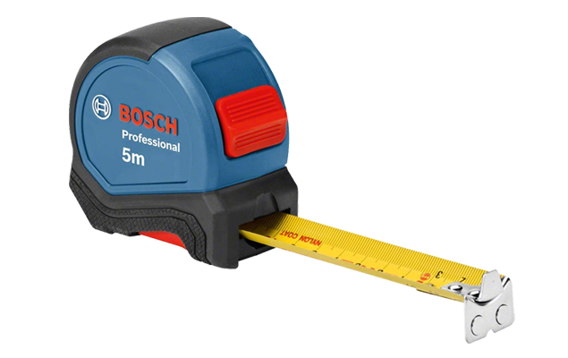 מטר מקצועי בוש 5 מ' BOSCH TAPE MEASURE 5m